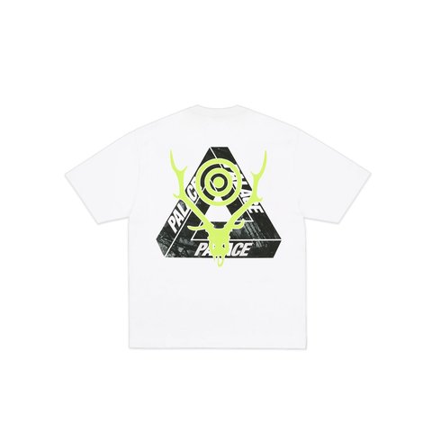 Palace PALACE SOUTH2 WEST8 STAG-FERG T-SHIRT WHITE - Style 4