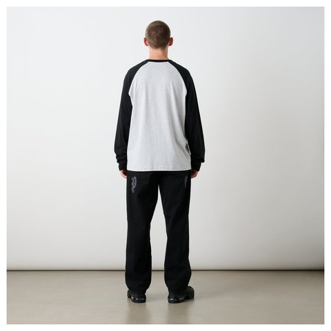 Palace TIBETAN POTALA LONGSLEEVE GREY MARL - Style 3