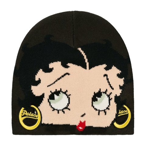 Palace BETTY BOOP BEANIE BLACK - Style 4
