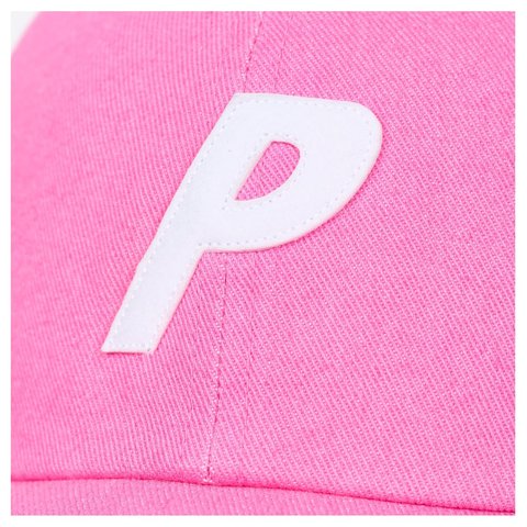 Palace BLEACHED DENIM P 6-PANEL PINK - Style 3