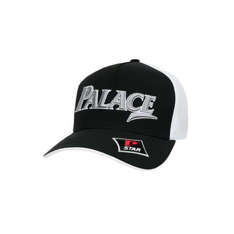 Palace GOLF P-FRAME 5-PANEL SNAPBACK BLACK / WHITE - Style 5