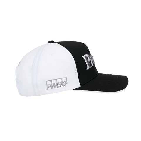 Palace GOLF P-FRAME 5-PANEL SNAPBACK BLACK / WHITE - Style 5