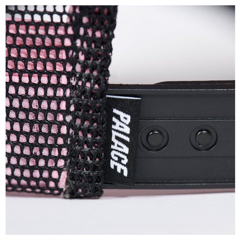 Palace OM DISTRESSED TRUCKER BLACK - Style 4