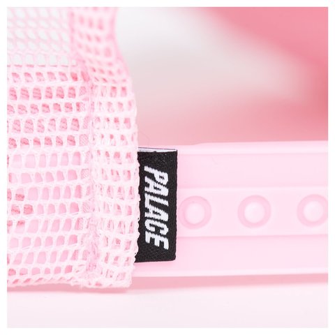 Palace OM DISTRESSED TRUCKER WHITE - Style 4