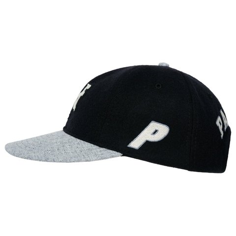 Palace PALACE NEW YORK CUBANS AUTHENTIC WOOL BALLCAP BLACK - Style 6