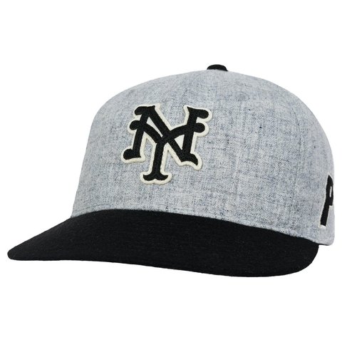 Palace PALACE NEW YORK CUBANS AUTHENTIC WOOL BALLCAP GREY - Style 6