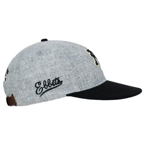 Palace PALACE NEW YORK CUBANS AUTHENTIC WOOL BALLCAP GREY - Style 6