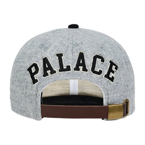 Palace PALACE NEW YORK CUBANS AUTHENTIC WOOL BALLCAP GREY - Style 6