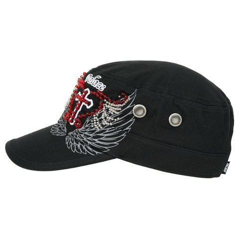 Palace PALACE SAVES MILITARY CAP BLACK - Style 5