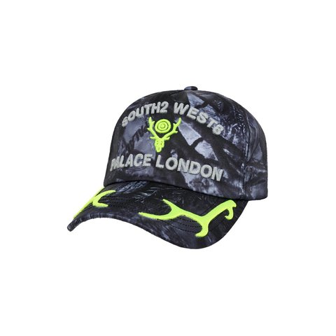 Palace PALACE SOUTH2 WEST8 TRUCKER BLACK CAMO - Style 4