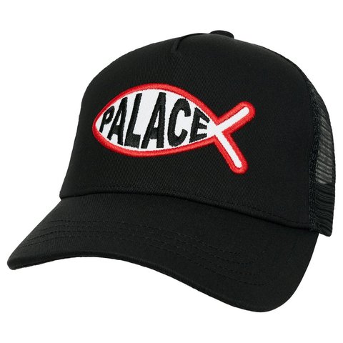 Palace PLAICE TRUCKER BLACK - Style 3