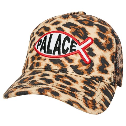 Palace PLAICE TRUCKER LEOPARD - Style 4