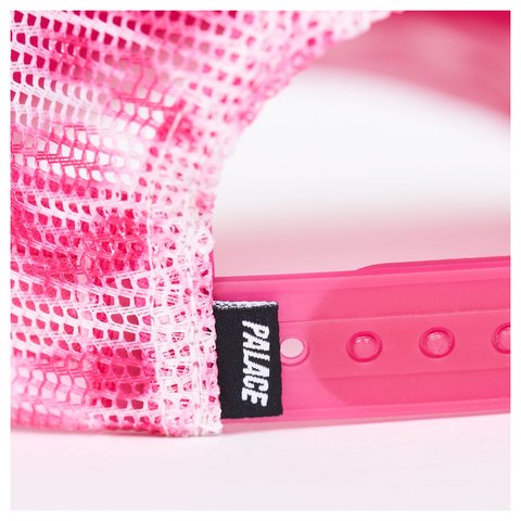 Palace PLAICE TRUCKER PINK LEOPARD - Style 4