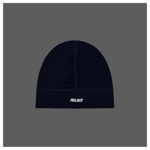 Palace RUN IT NEIN CUFF BEANIE NAVY - Style 4