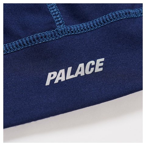 Palace RUN IT NEIN CUFF BEANIE NAVY - Style 4
