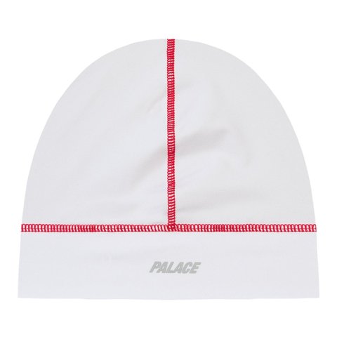 Palace RUN IT NEIN CUFF BEANIE WHITE - Style 4