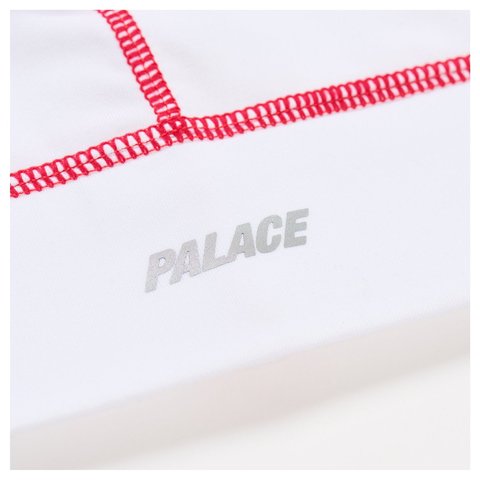 Palace RUN IT NEIN CUFF BEANIE WHITE - Style 4