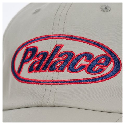 Palace SUPPLEX LOCASE SHELL 6-PANEL STONEY GREY - Style 4