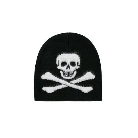 Palace TOO HAIRY FLAG NEIN CUFF BEANIE PIRATE - Style 3