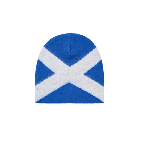 Palace TOO HAIRY FLAG NEIN CUFF BEANIE SCOTLAND - Style 3