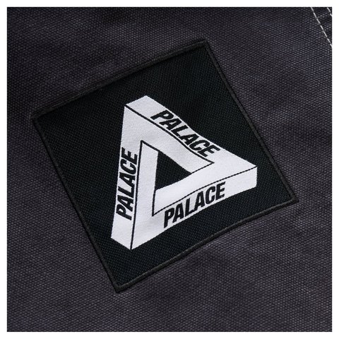 Palace 10 OZ HOODED CANVAS JACKET BLACK - Style 6