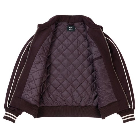 Palace BETTY BOOP VARSITY JACKET BROWN - Style 10