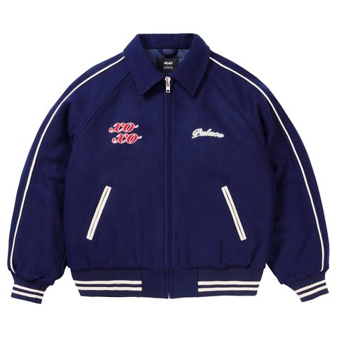Palace BETTY BOOP VARSITY JACKET NAVY - Style 10