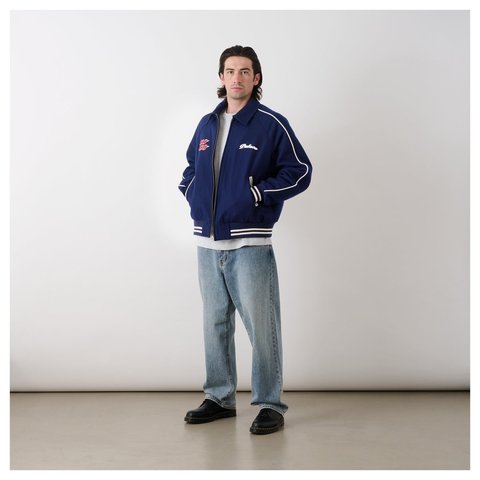 Palace BETTY BOOP VARSITY JACKET NAVY - Style 10