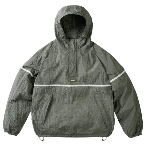 Palace BIG RIPSTOP JACKET ARMY OLIVE - Style 6