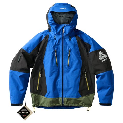 Palace GORE-TEX 3L REMIX JACKET STRONG BLUE MIX - Style 11