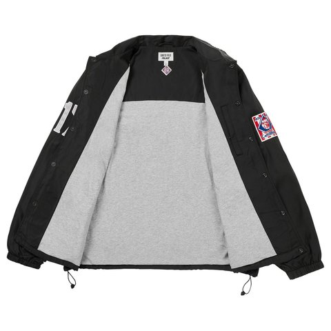 Palace PALACE NEW YORK CUBANS COACH JACKET BLACK - Style 10