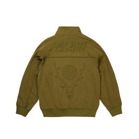 Palace PALACE SOUTH2 WEST8 TRACK JACKET OLIVE - Style 7