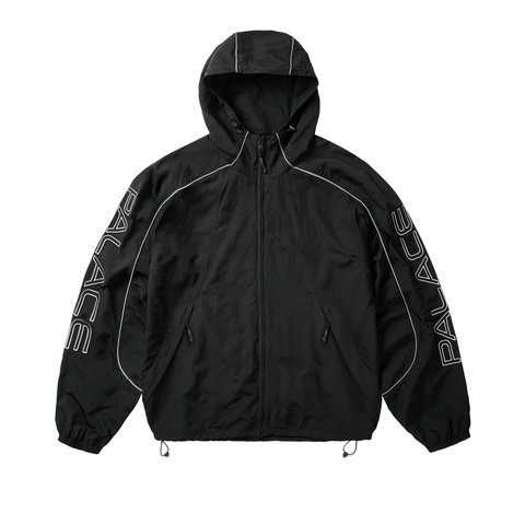 Palace PIPED SHELL JACKET BLACK - Style 7