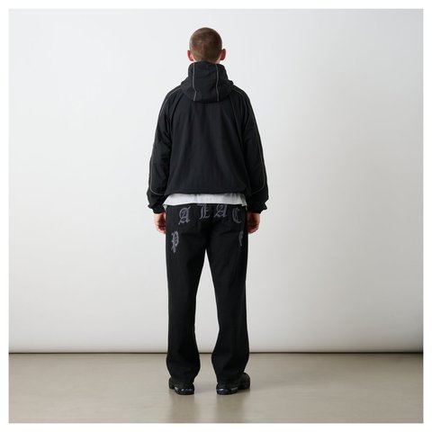 Palace PIPED SHELL JACKET BLACK - Style 7
