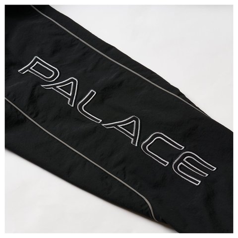 Palace PIPED SHELL JACKET BLACK - Style 7