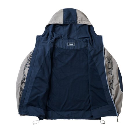 Palace PIPED SHELL JACKET NAVY - Style 7