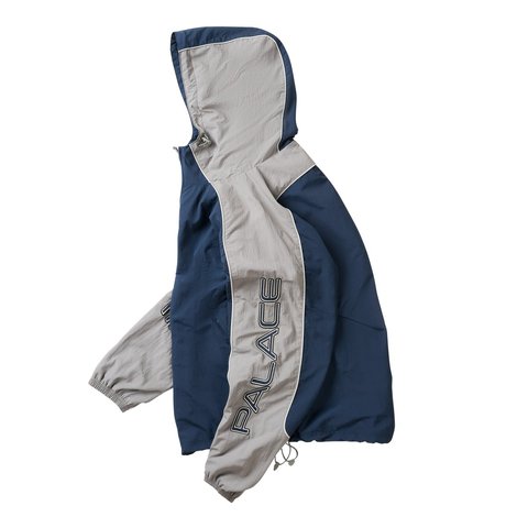 Palace PIPED SHELL JACKET NAVY - Style 7