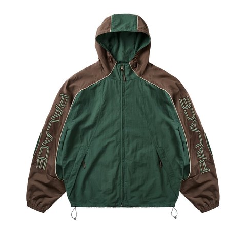Palace PIPED SHELL JACKET RACEY GREEN - Style 7