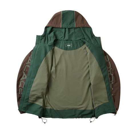 Palace PIPED SHELL JACKET RACEY GREEN - Style 7