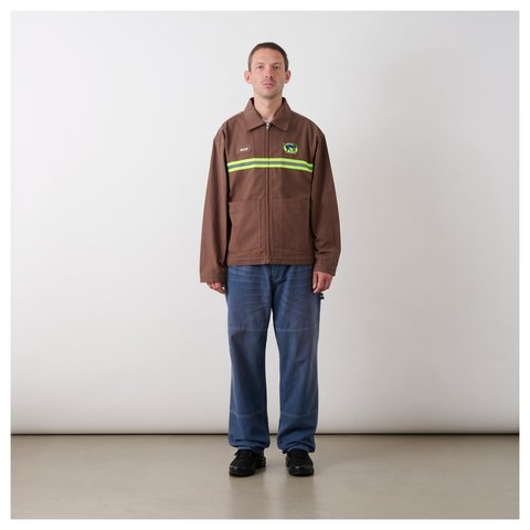 Palace TRANSPORT JACKET CHOCCO BROWN - Style 7
