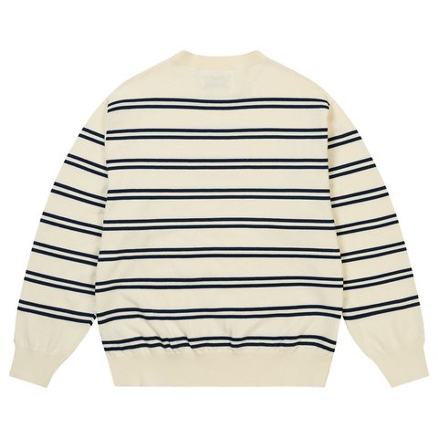 Palace P-STRIPE KNIT BEIGE - Style 5