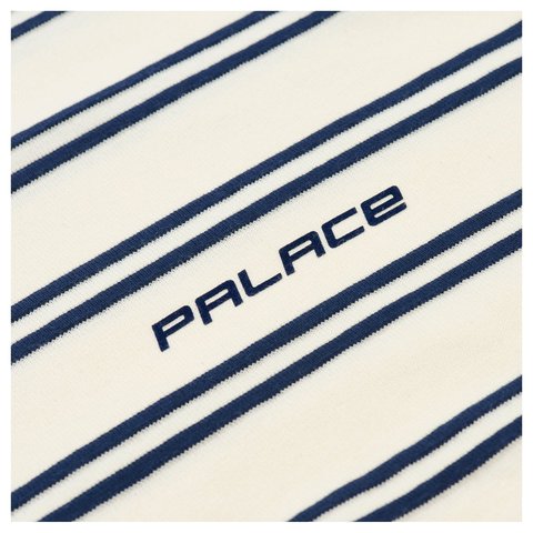 Palace P-STRIPE KNIT BEIGE - Style 5