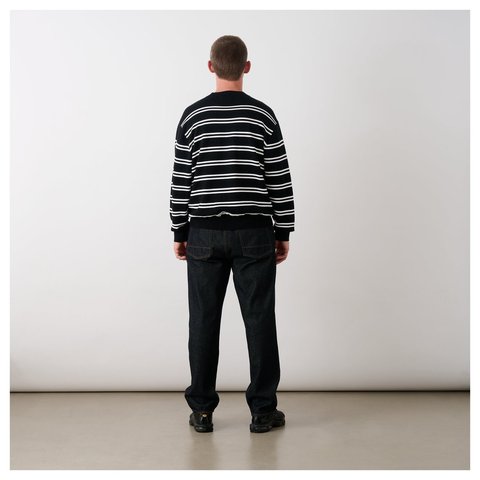 Palace P-STRIPE KNIT BLACK - Style 5