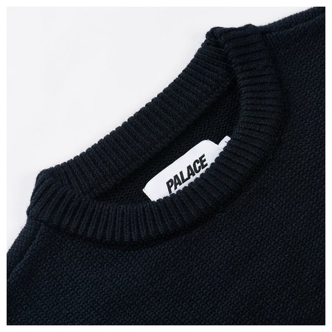 Palace PLAICE KNIT BLACK - Style 4