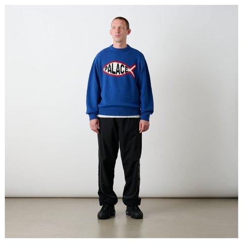 Palace PLAICE KNIT BLUE - Style 4