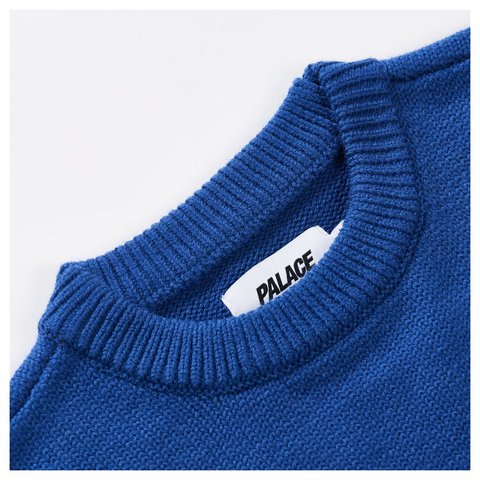 Palace PLAICE KNIT BLUE - Style 4