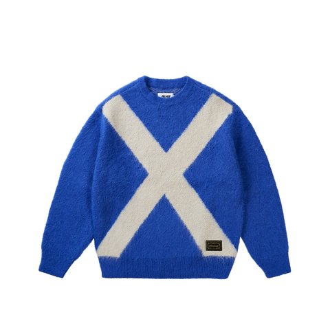 Palace TOO HAIRY FLAG KNIT SCOTLAND - Style 4