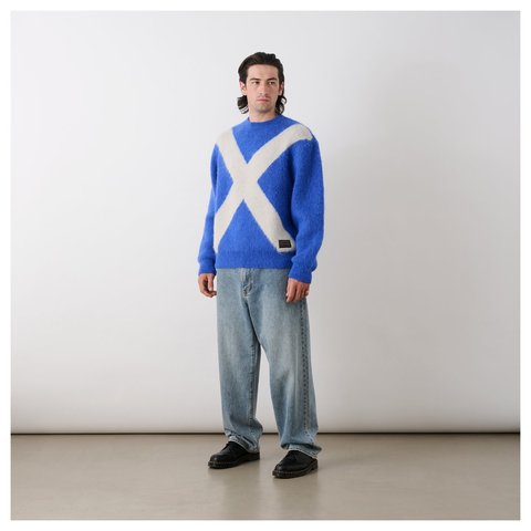 Palace TOO HAIRY FLAG KNIT SCOTLAND - Style 4