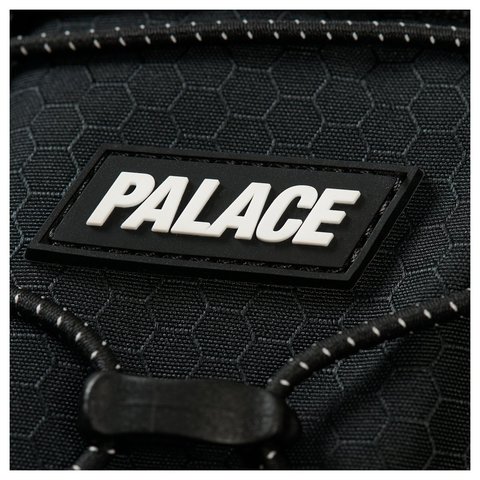 Palace 3M CORDURA SHOT BAG BLACK - Style 8