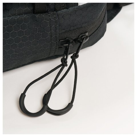 Palace 3M CORDURA SHOT BAG BLACK - Style 8